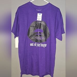 Purple Graphic T-Shirt